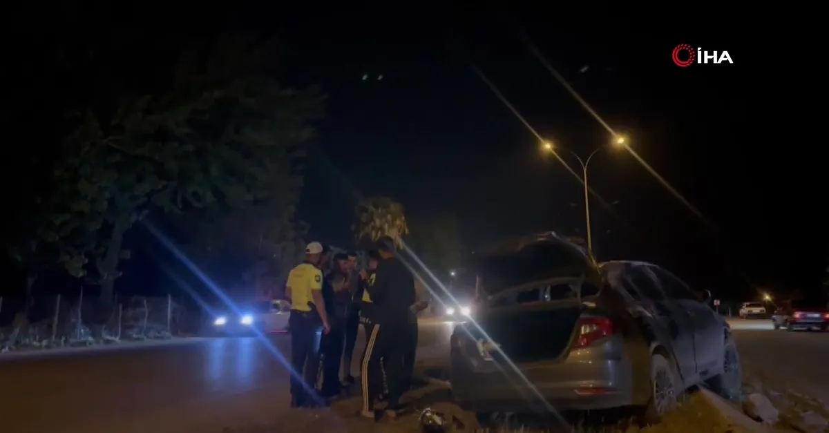Evladı kaza yapan baba sitem etti