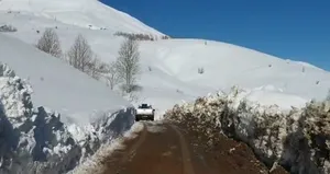 Kardan kapanan yollar açıldı!