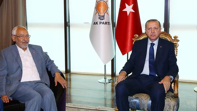 Erdoğan, Nahda Hareketi lideri Gannuşi'yi kabul etti - 1