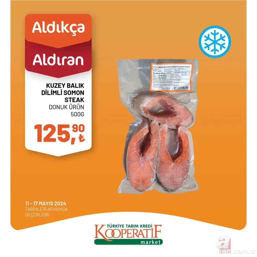 Tarım Kredi Market katalog indirimi bugün bitiyor! Dana Kıyma 147,60 TL, Beyaz Peynir 114,30 TL, Kaşar Peynir 219,00, Siyah Çay 102,90 TL’ye satılıyor 7