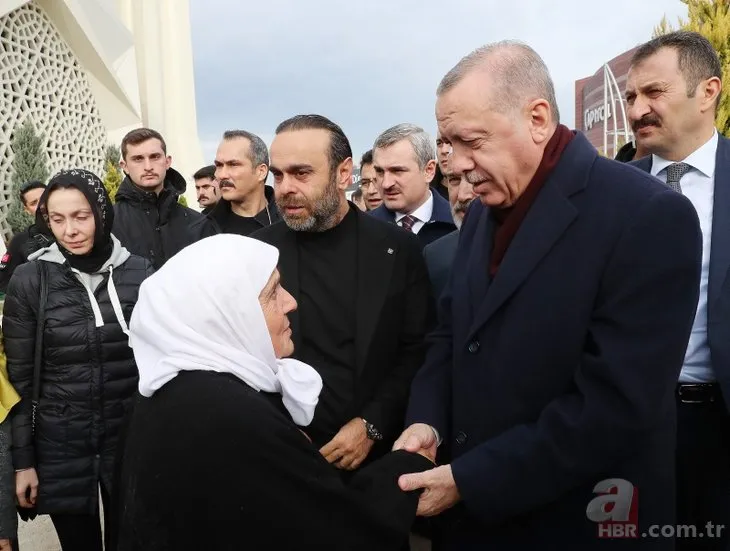 Başkan Erdoğan aile dostunun cenaze namazına katıldı