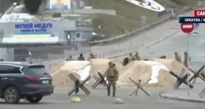 Kiev sokaklarında siren sesleri!