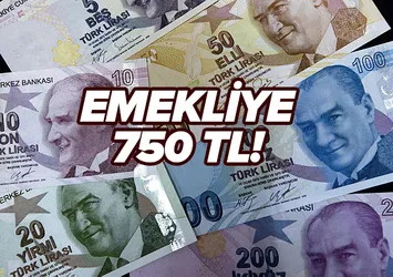 Yüksek promosyon formülü: Emekliye 750 TL!