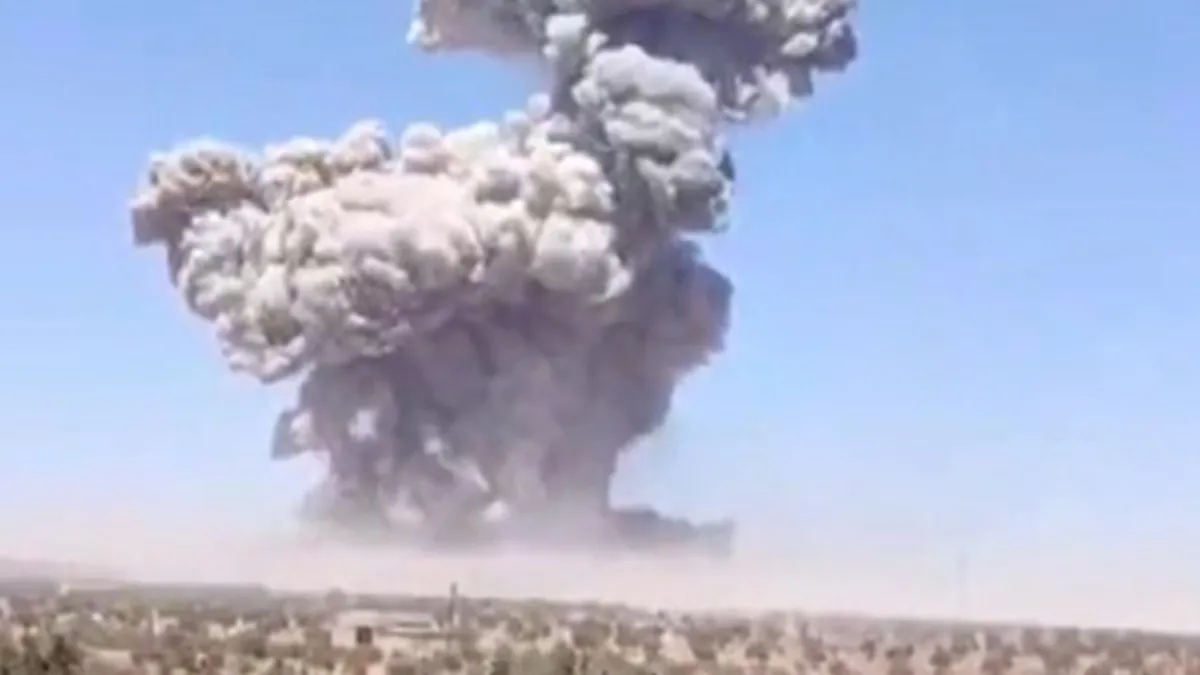 Suriye'nin İdlib kentindeki silah deposunda patlama: 5 ölü