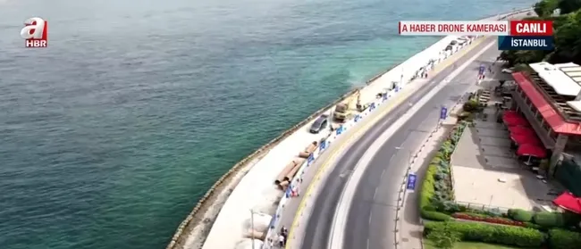 İstanbullular Boğaz’dan mahrum kaldı! İBB’nin çalışması bitmek bilmiyor