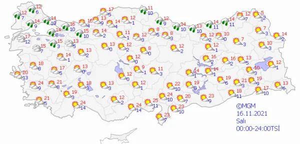 1636731292163.png Meteoroloji gün verip uyardı! Kuvvetli sağanak yağış geliyor! İstanbul Ankara İzmir'de bu hafta hava durumu nasıl olacak? - 11