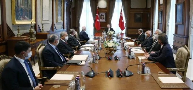 Cumhurbaşkanlığı Yüksek İstişare Kurulu, Başkan Erdoğan liderliğinde toplandı