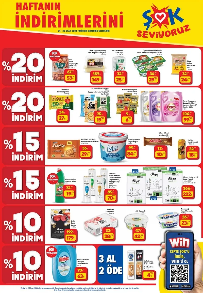 ŞOK 30 Ocak aktüel ürünler kataloğu geliyor! ŞOK bu hafta elektronikten tekstile, gıdadan mobilyaya kadar onlarca ürünü uyguna satıyor - 5