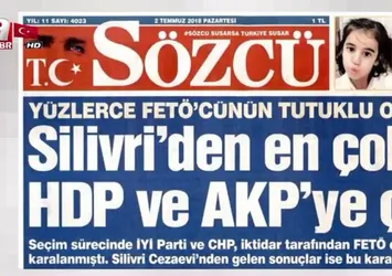 Sözcü gazetesi yalan haberi manşet yaptı!