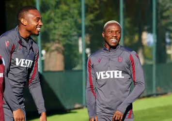 Ayağının tozuyla ilk idmana çıktı! Trabzon'da renkli antrenman