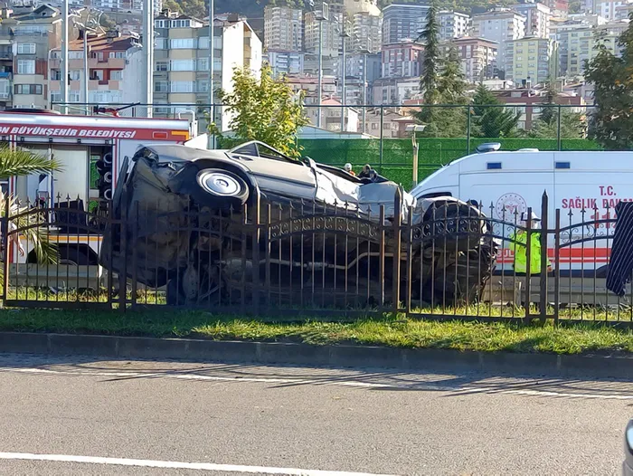 Son dakika: Trabzon'da korkunç kaza! Duygu öldü, 3’ü çocuk 4 kişi yaralı - 4