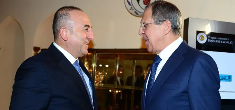 Çavuşoğlu Lavrov ile 'Suriye' meselesini görüştü