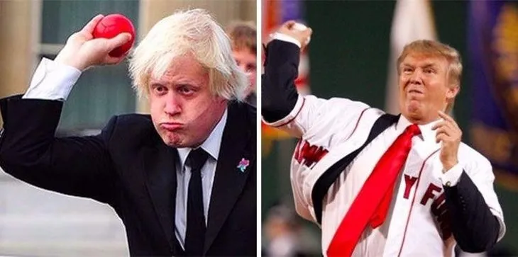 Böylesi görülmedi! Donald Trump ve Boris Johnson arasındaki benzerlik dünyayı şaşırttı!