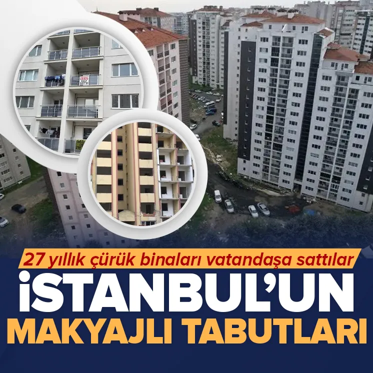 İstanbul’un göbeğinde tabut konutlar
