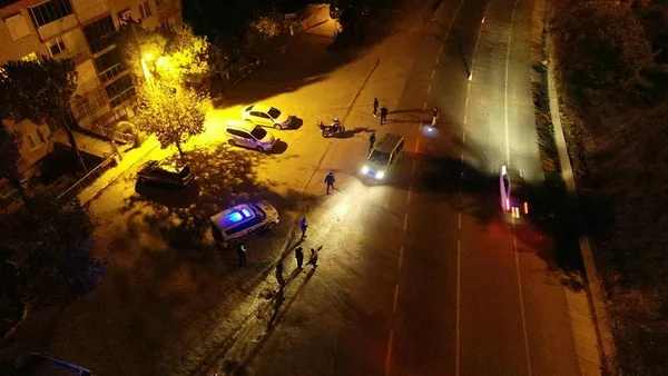 Bursa Gemlik'te drone destekli asayiş uygulaması - 1