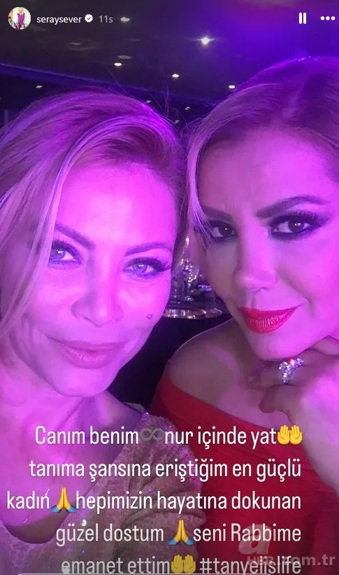 Yıllarca küs kalmışlardı! Petek Dinçöz Tanyeli'ye böyle veda etti 11