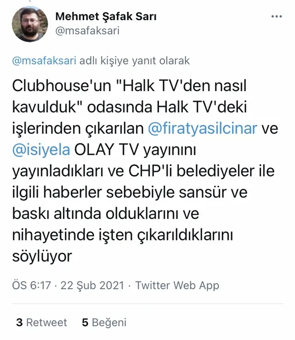 Halk TV çalışanından itiraf: CHP’nin medya organı Halk TV’yi İBB yönetiyor!