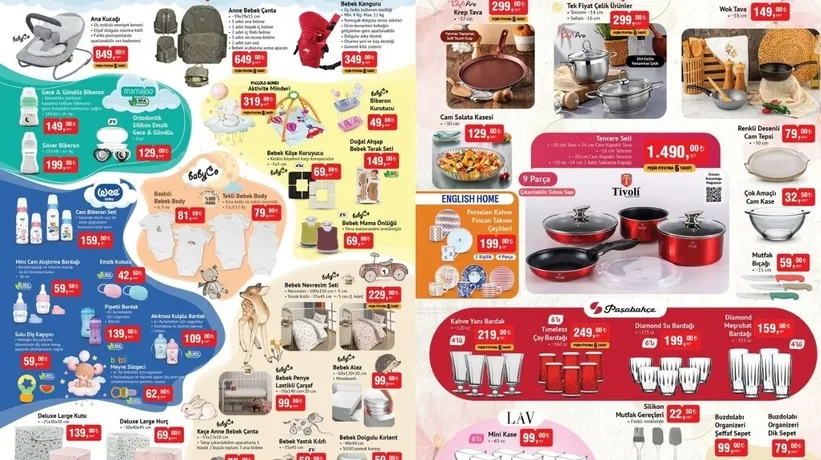 25 Nisan BİM aktüel kataloğu yayınlandı: Bisiklet, dik süpürge, ana kucağı, ilk adım arabası