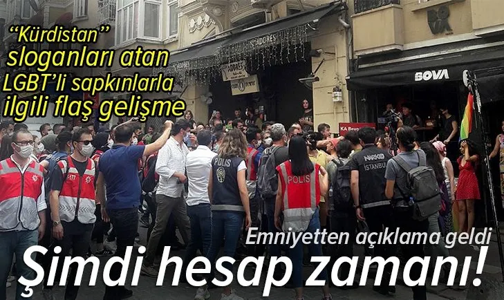 LGBT’li grubun provokasyon amaçlı gösterisiyle ilgili flaş gelişme: 46 kişi gözaltına alındı