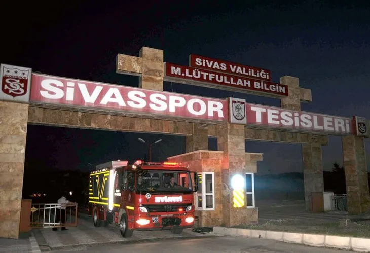 Sivasspor Tesisleri’nde patlama