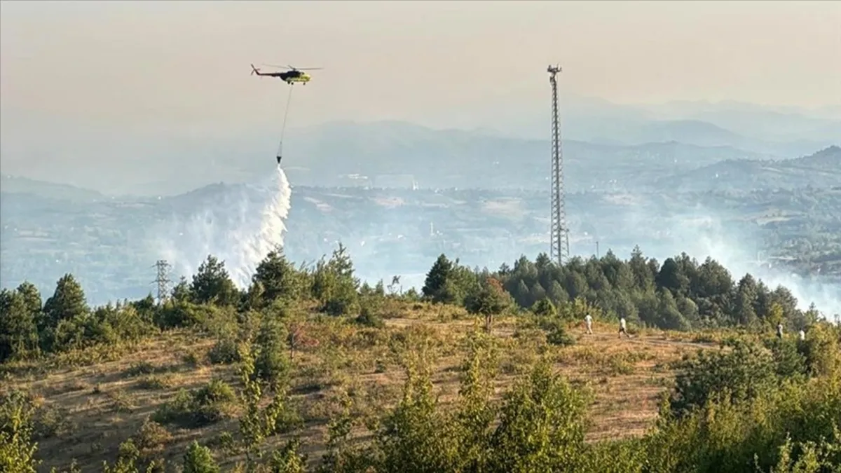 Isparta'daki yangın kontrol altına alındı