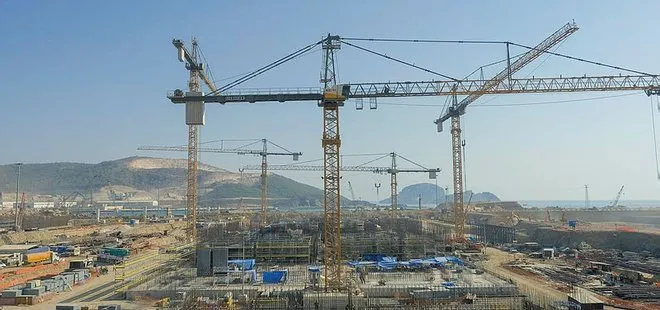 Akkuyu Nükleer Güç Santrali’nin 2. güç ünitesinde iki binanın temel atma çalışmaları tamamlandı
