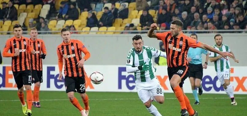 Konyaspor, Shakhtar'a direnemedi