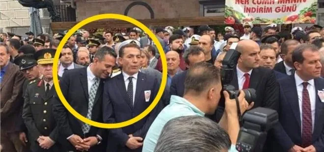 Şehit Mustafa Korkmaz’ın cenazesinde CHP’li vekil Ali Mahir Başarır’dan skandal görüntü