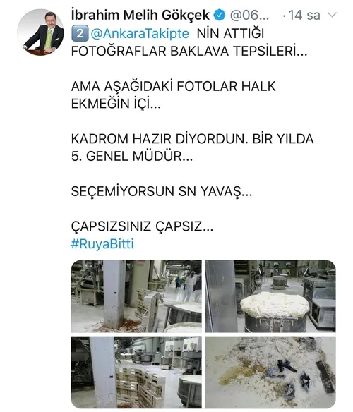 CHP’li Yavaş’ın Halk Ekmek’te ikinci rezaleti! Hijyenden uzak görüntüler şok etkisi yarattı