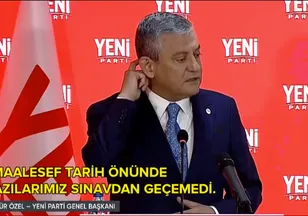 Özel'den Kılıçdaroğlu'na gönderme