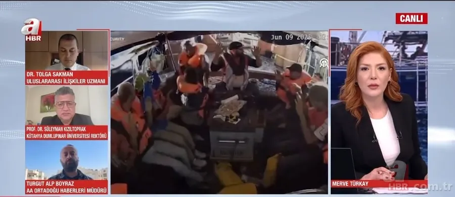 İsrail teröristleri Madleen gemisini ele geçirdi! A Haber’de çarpıcı detay: Kirli propaganda 13