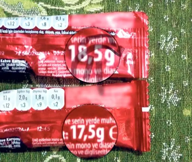 Son Dakika: Gramaj hilesi aldatıcı ticari uygulama kapsamına alındı! 11-114 bin TL ceza kesilecek