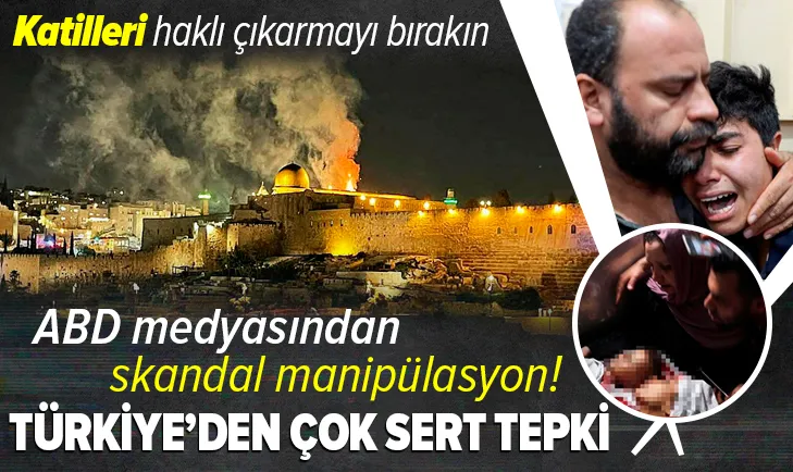 ABD medyasından Mescid-i Aksa manipülasyonu!