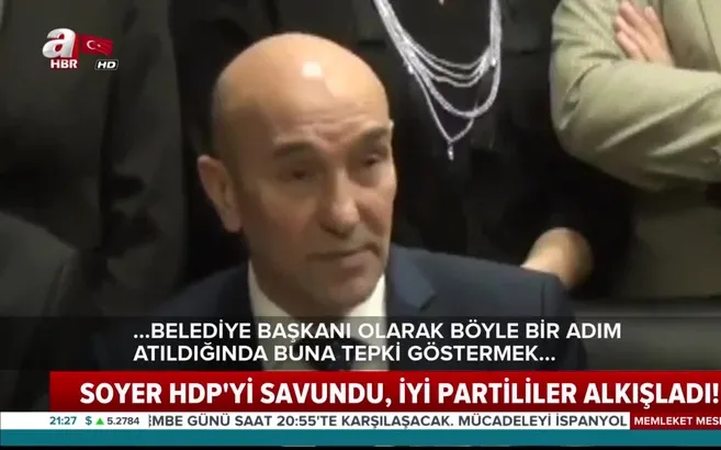 Tunç Soyer HDP'yi savundu İP'liler ayakta alkışladı