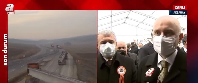 Türkiye’nin en akıllı yolu açıldı! Bakan Karaismailoğlu’ndan A Haber’e özel açıklamalar - 1