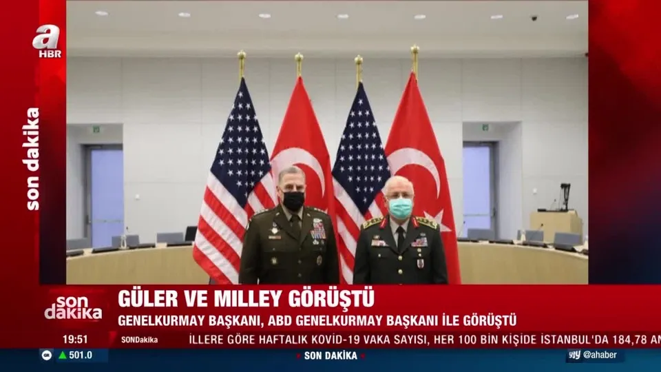 TSK duyurdu! Genelkurmay Başkanı ABD’li mevkidaşıyla görüştü