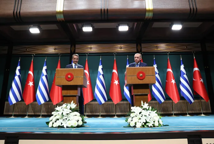 Son dakika | Başkan Erdoğan ve Miçotakis görüşmesi dünya medyasında