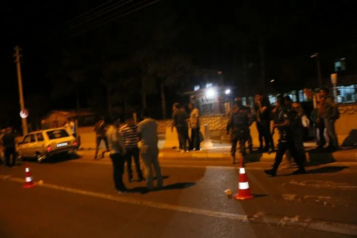 Adıyaman’da polis merkezi önünde silahlı kavga