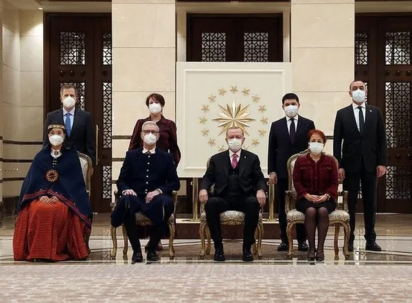 Son dakika | Başkan Erdoğan büyükelçileri kabul etti!