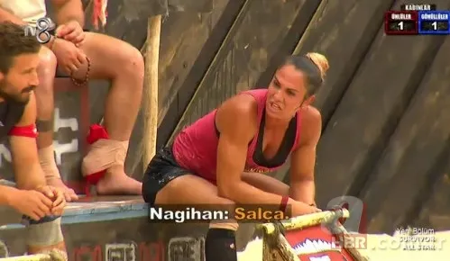 Survivor'da Nagihan ve Hikmet birbirine girdi! Nagihan açtı ağzını yumdu gözünü! Acun Ilıcalı: Bir saniye tereddüt etmem gerekeni yaparım 3