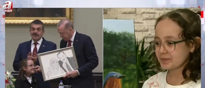 Başkan Erdoğan’a annesiyle resmini hediye eden Buğlem A Haber’de! O mutlu olunca ben de mutlu oldum