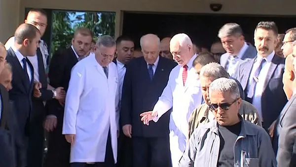 Son dakika: MHP Genel Başkanı Bahçeli taburcu oldu
