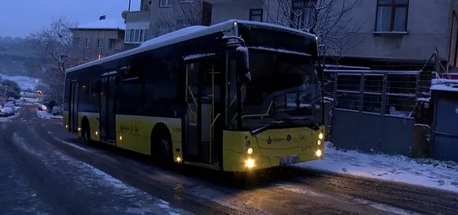 Ataşehir'de vatandaşların İETT çilesi! Otobüsler yolda kaldı
