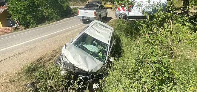 Kastamonu'da bir araç şarampole devrildi: 1 kişi hayatını kaybetti