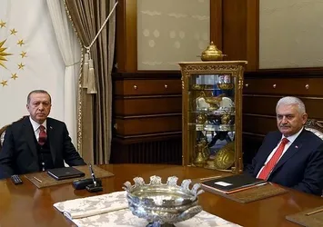 Erdoğan-Yıldırım görüşmesi 3,5 saat sürdü