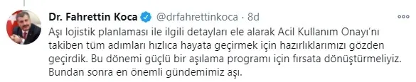 Son dakika: Sağlık Bakanı Fahrettin Koca’dan İstanbul, İzmir, Ankara ve Bursa için sevindirici haber