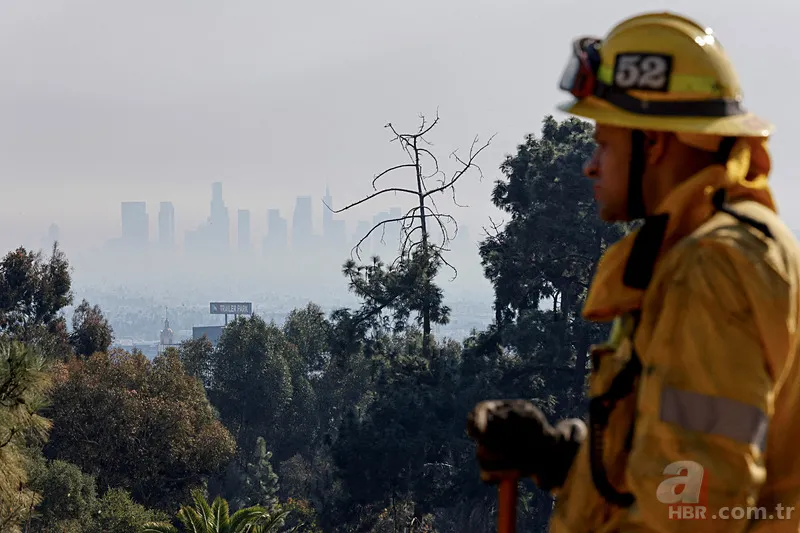 Los Angeles alev alev yanıyor! Bazı bölgelerde sokağa çıkma yasağı ilan edildi 14