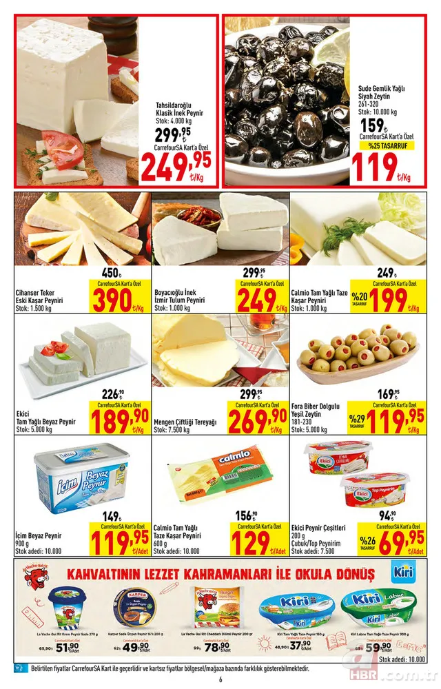 CarrefourSA 26 Eylül indirim kataloğu yayınladı! Carrefour’da bu hafta yüzlerce ürün için indirim başladı! 6