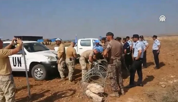 KKTC’de Türk askeri ve BM güçleri karşı karşıya geldi! BM’ye ait araçlar dozerle kaldırıldı