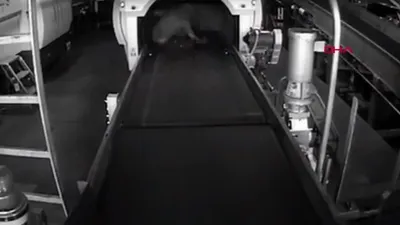 Korkunç anlar! Bagaj bandına giren çocuk...